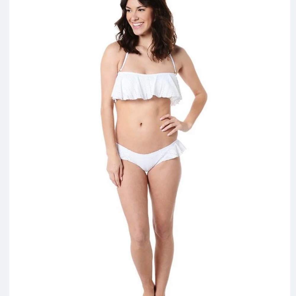 EBERJEY Crystal Valley Tutu Bikini Swimsuit size S